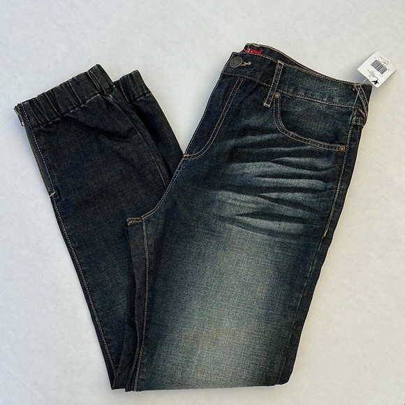 New GUESS Men's Distressed Blue Jeans SZ 32 - Picture 3 of 7